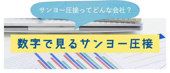 数字で見るサンヨー圧接