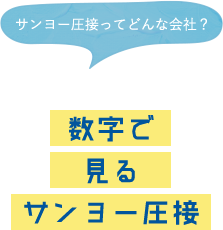 数字で見るサンヨー圧接