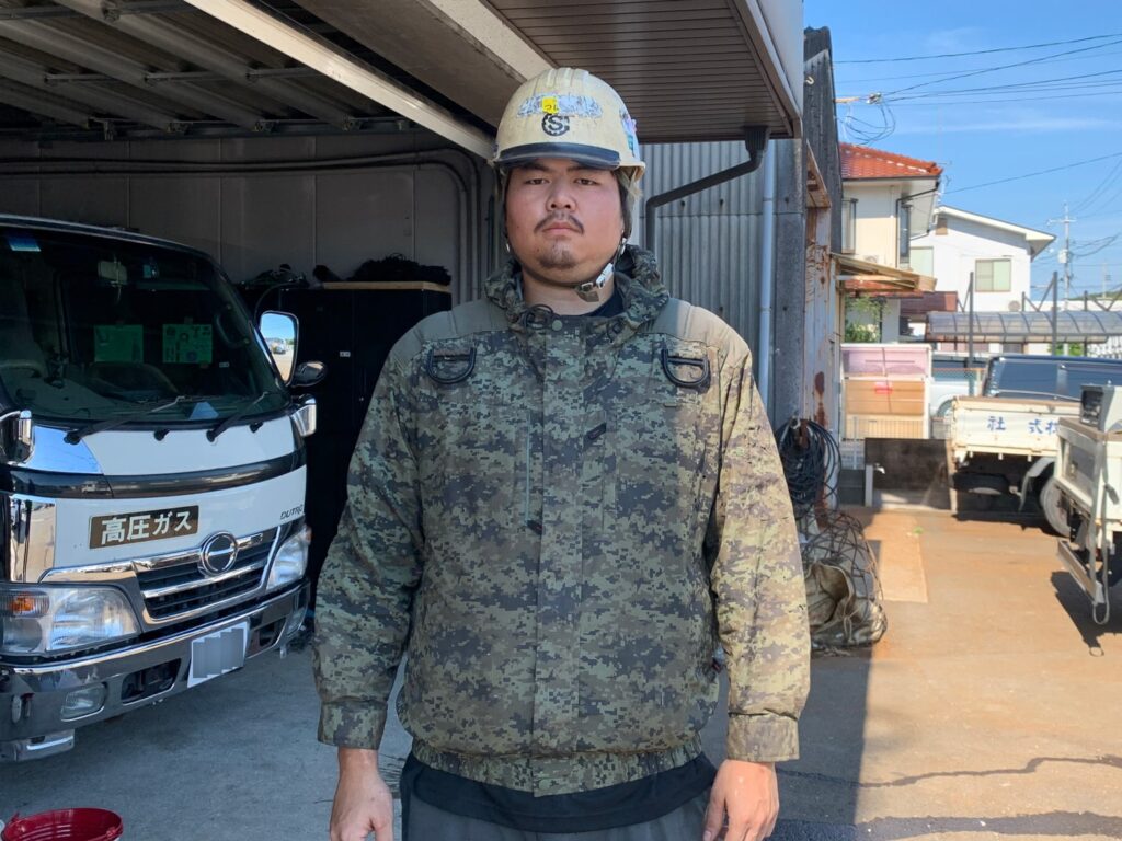 サンヨー圧接で支給されている空調服