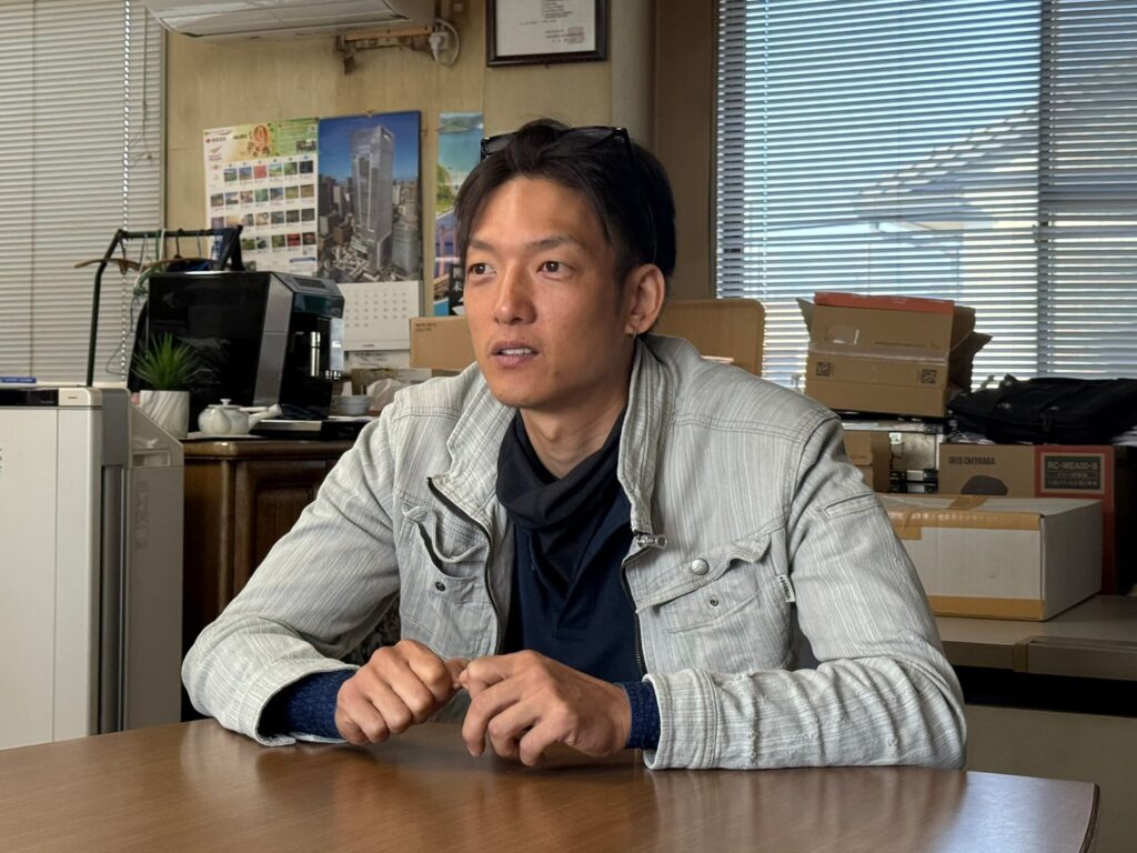 サンヨー圧接　玉川さん