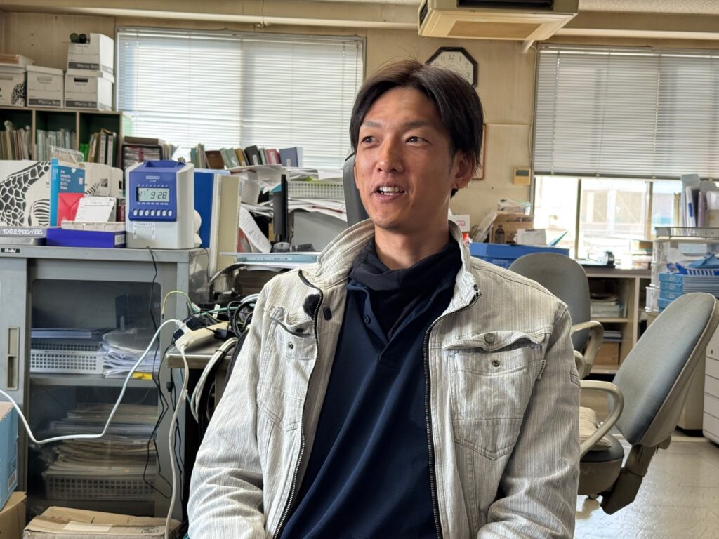 サンヨー圧接　玉川さん