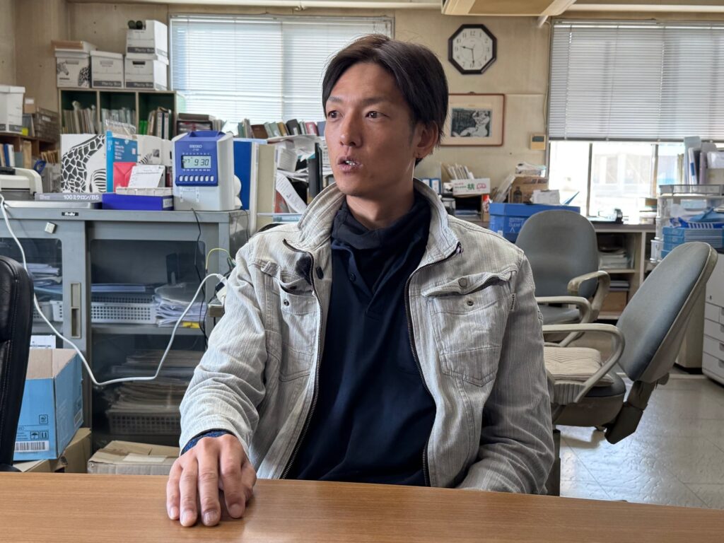 サンヨー圧接　玉川さん