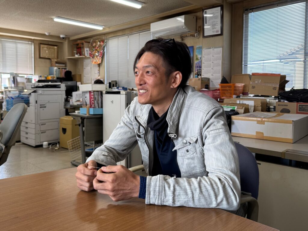 サンヨー圧接　玉川さん