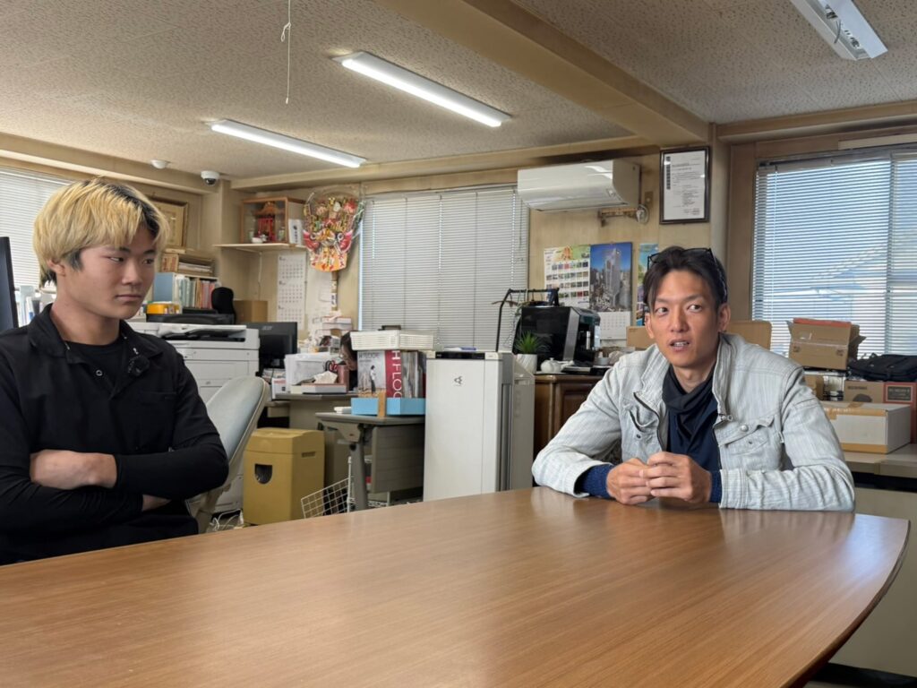 サンヨー圧接 好誠くん、玉川さん