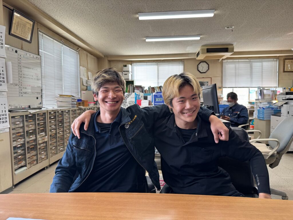 サンヨー圧接 天晴くん、好誠くん