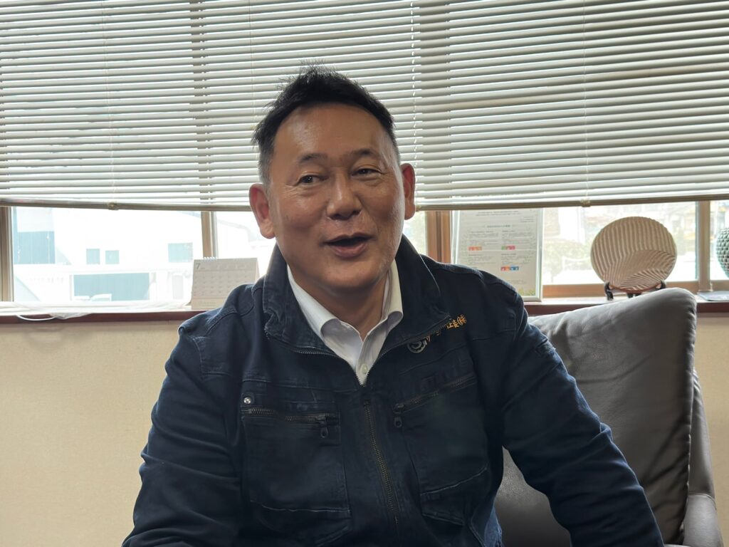 サンヨー圧接 宮本社長